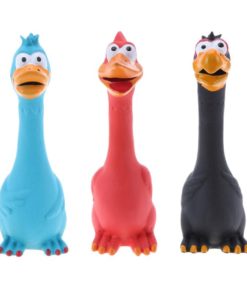 צעצועי לעיסה עופות צבעוניים