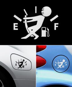 מדבקה מדליקה למכסה הדלק