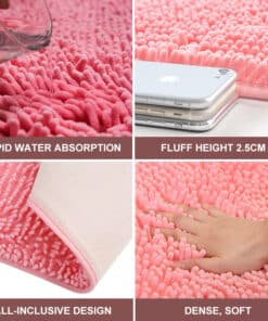 שטיחי אמבטיה במגוון צבעים וגדלים